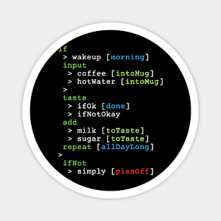 Coffee Coder Magnet